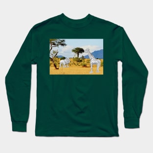 Wildlife in Savannah Long Sleeve T-Shirt